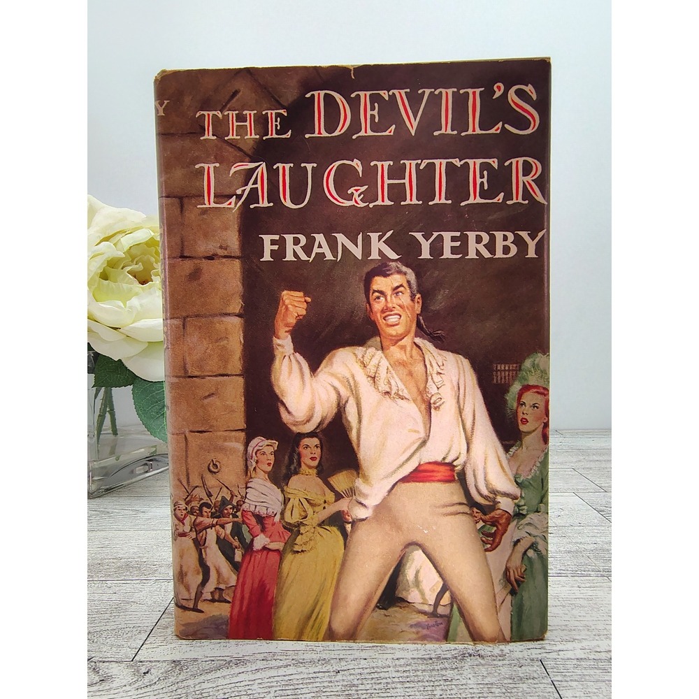 The Devil's Laughter 1953 Frank Yerby HCDJ BCE Vtg‎ French Revolution Fiction